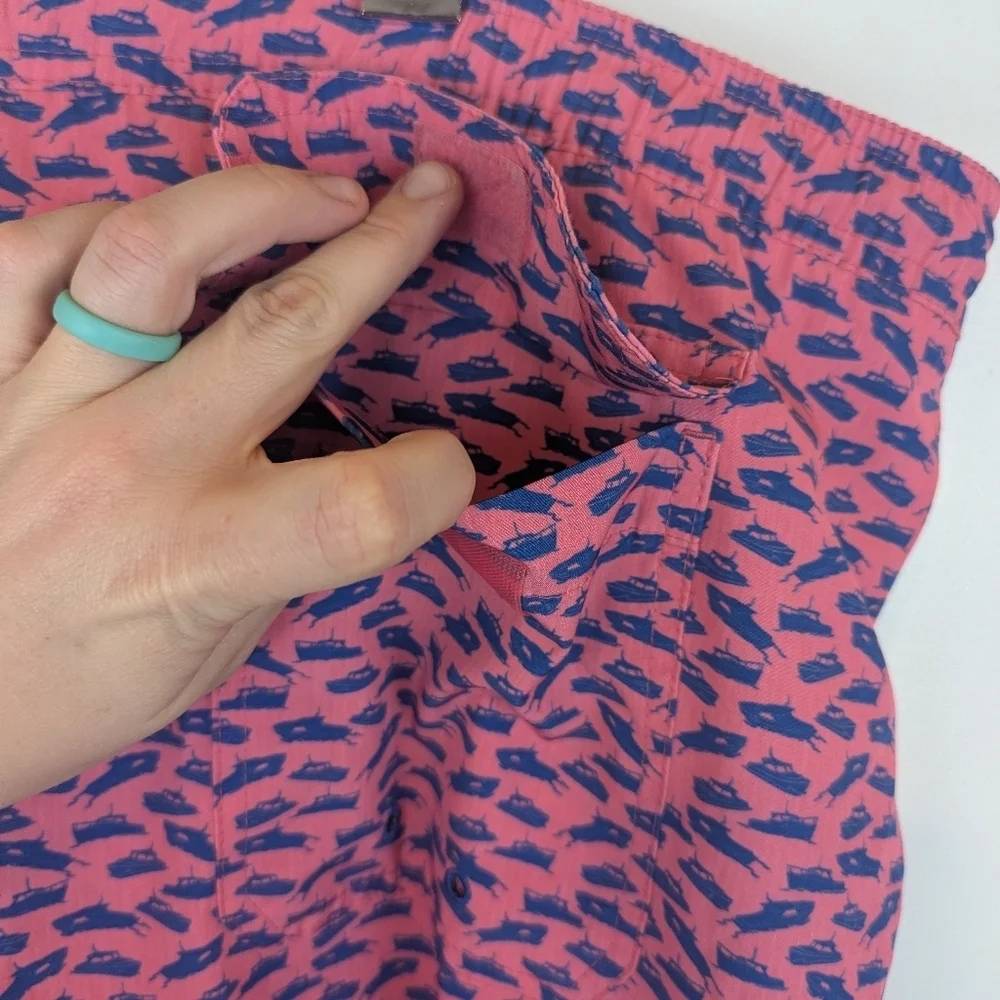 Vineyard Vines Men's Chappy Swim Trunks, Sz XXL